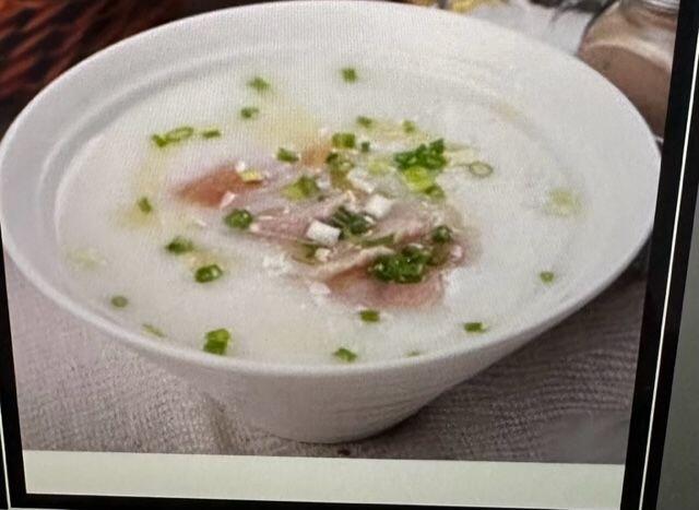 Crispy Grass Carp Fillet Congee