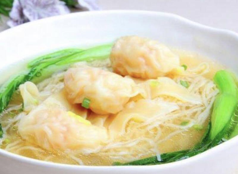 Shrimp Wonton Noodle Soup